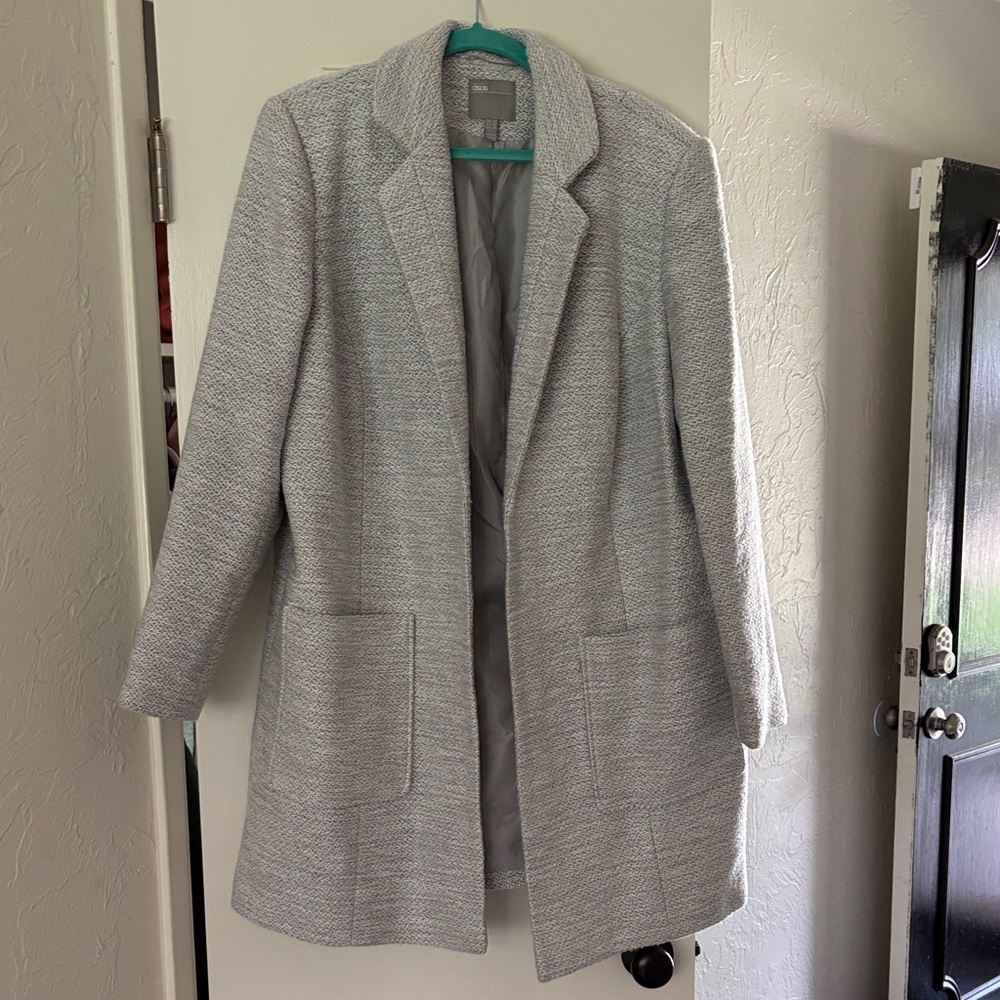 ASOS Heather Gray Women's Pea Coat